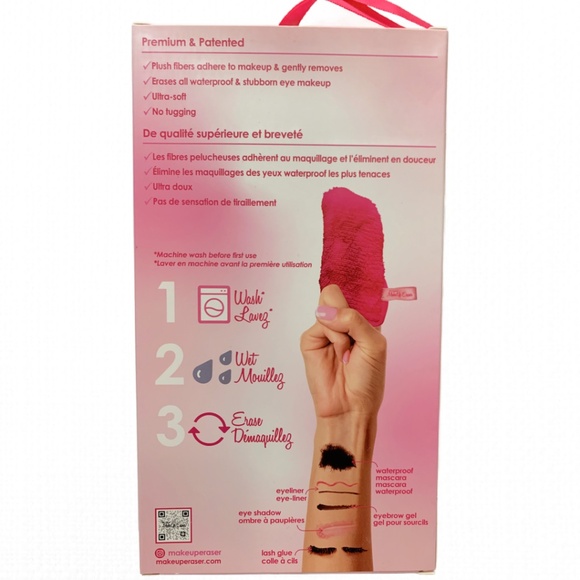 The Original Makeup Eraser Eye MITT 4ct Set w/ Laundry Bag NIB - Picture 5 of 7